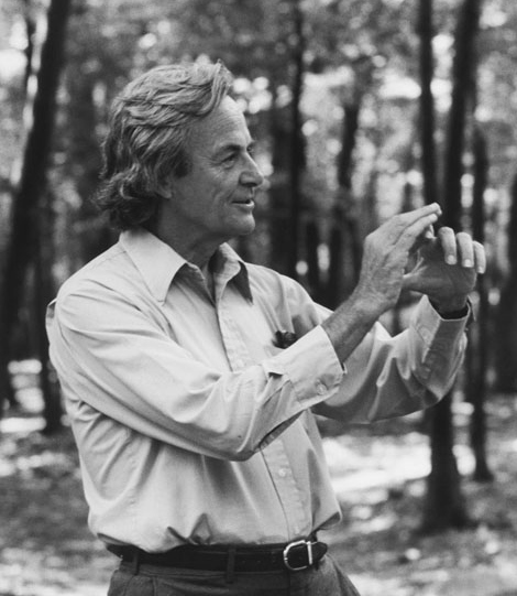 Richard Feynman (Copyright Tamiko Thiel 1984)